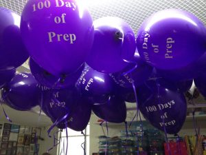 100 days of Prep | Melbourne | Event balloons