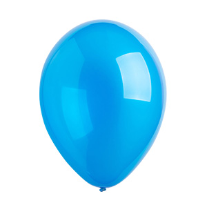 Crystal Blue Latex Balloons