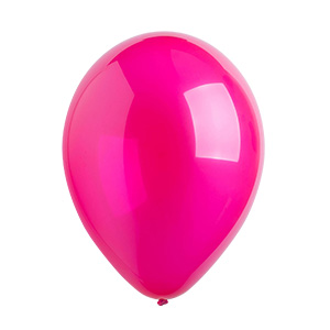Crystal Pink Latex Balloons