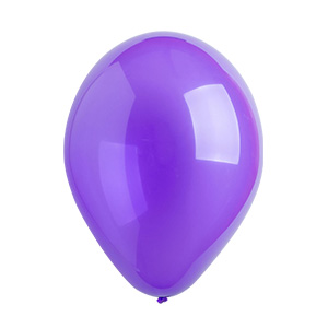 Crystal Purple Latex Balloons