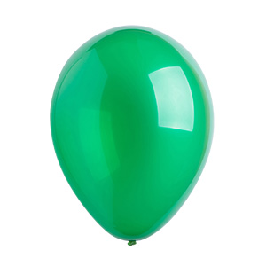 Crystal Green Latex Balloons
