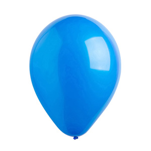 Mid Blue Latex Balloon