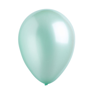 Pearl Seamist Green Latex Balloons