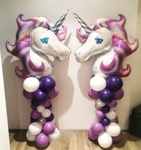 Unicorn Themed Party | Unicorn Balloons | Unicorn childrens party |