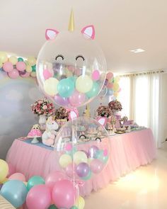 Unicorn Party Balloons