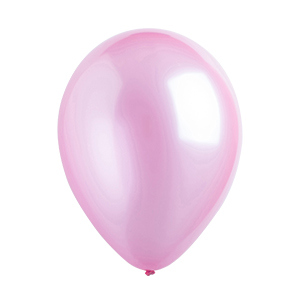Pearl Nursery Pink Latex Balloons