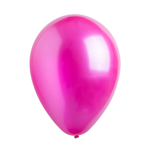 Metallic Magenta Latex Balloons