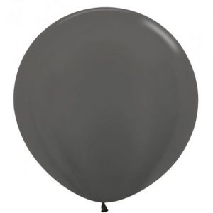 Jumbo Metallic Graphite Balloon