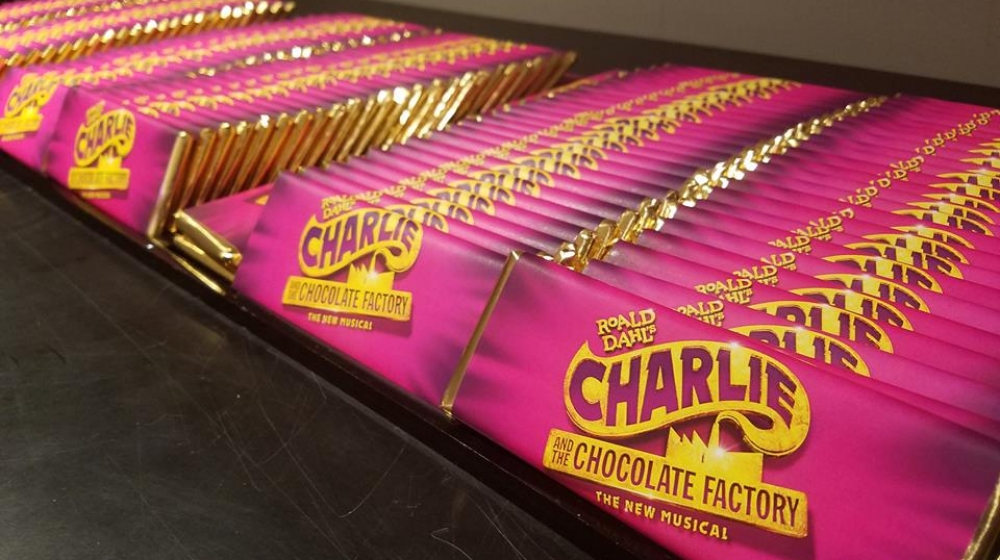 Charlie and the choclate factory bars
